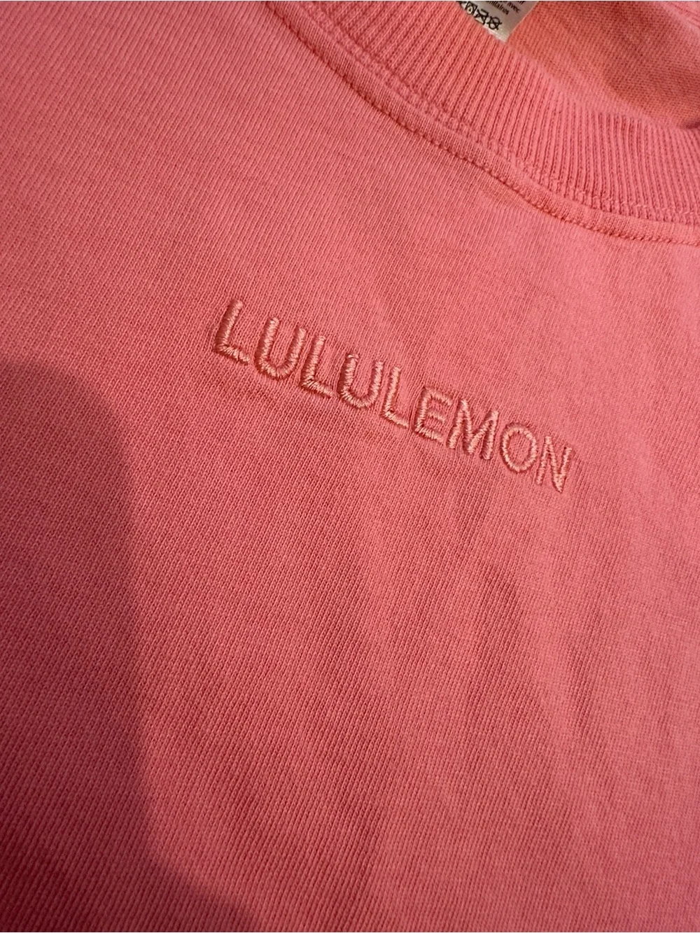 lululemon athletica Pink Short Sleeve Tee